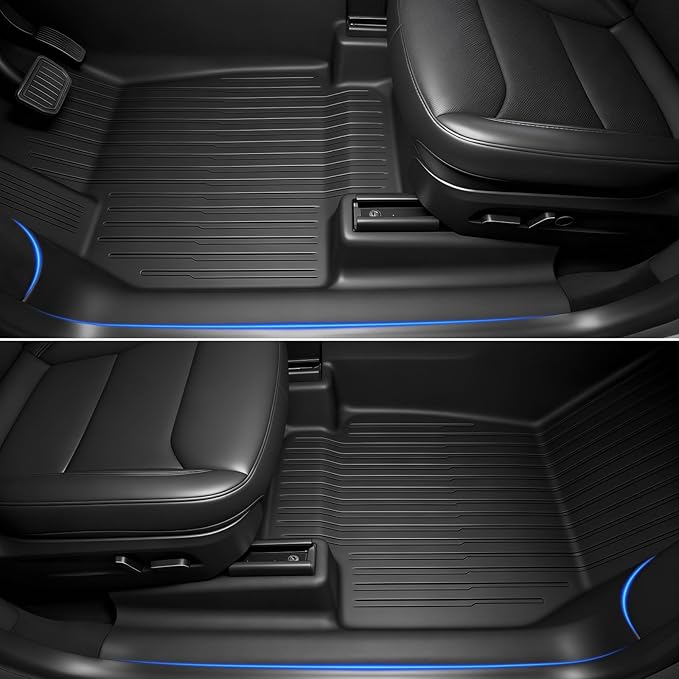 2025 2026 Tesla Model Y Juniper Floor Mats & Accessories & Extra-Thick TPE Cargo Liners, 9 PCS CabinProtect™ Pro Kit Full-Cabin Protection System(Only fit Premium&Performance)