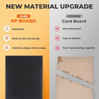 4 in 1 Car Trunk Storage Organizer with Leakproof Cooler Bag, Made of 1680D Oxford and PP board, Multi-Compartment Foldable Trunk Storage Box for Car Truck SUV