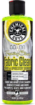 Foaming Citrus Fabric Clean, Carpet and Upholstery Cleaner - Car Carpet Cleaner for Seats, and Floor Mats, Safe for Home, Office & More, Citrus Scent - 16 oz
