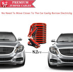 Roadside Emergency Car Kit, Safety Car Kit,with Jumper Cables Emergency kit | Emergency Roadside Kit for Car Warning Triangle,Folding Shovel, Safety Hammer, Tow Rope, Breakdowns fo Emergency Kit Car