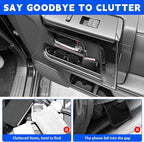 Door Handle Organizer Tray Fits for 2010-2024 Toyota 4Runner (Exclude Limited) Door Pocket Insert Storage Box Compatible with 4Runner Interior Accessories (Door Handle, 4PCS)