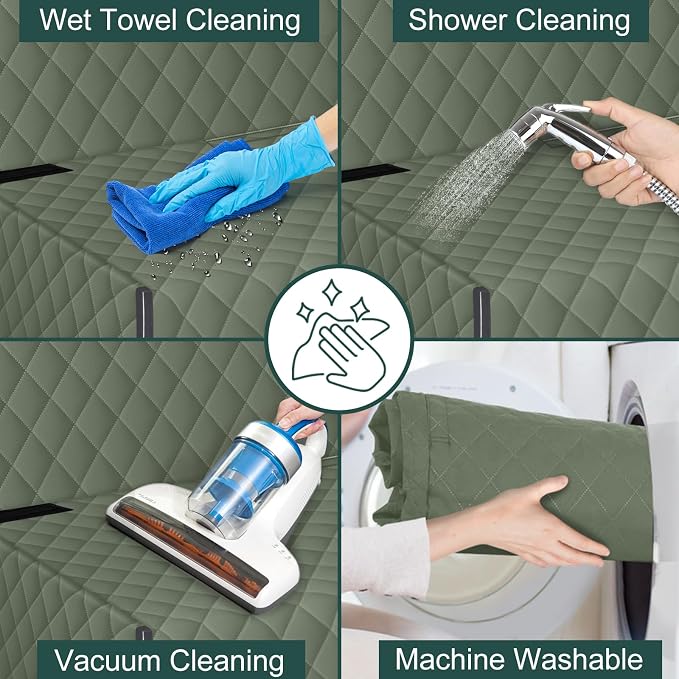Backseat Cover for Dogs, Waterproof and Non-Slip Pet Bench Seat Covers, Car Seat Protector for Back Seat, Universal Size Rear Car Seat Cover Fits Cars, Trucks and SUVs, L-Army Green&Grey