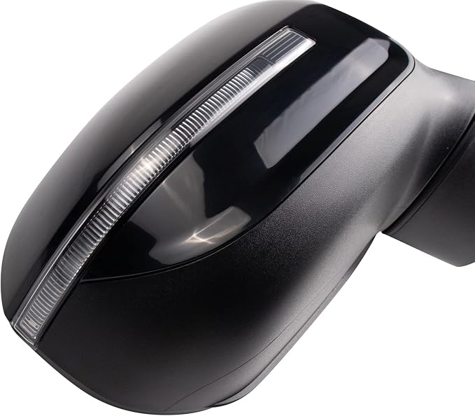Passenger Side Mirror Assembly Power Heated Blind Spot Turn Signal Paint to Match Black Smooth Compatible with 2020-2022 Kia Telluride S 2020-2022 Telluride LX