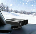 12V 150W Dual Use Car Cooling Heater Fan, Summer Quick Vehicle Cool Down Air Fan, Winter Windshield Defogger Defroster Portable Auto Fan Fit All Sedans Trucks SUVs