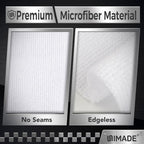 Shop Towels, 400 Pack Commercial Grade Work Rags Microfiber Towels for Cars Cleaning Rags Bulk Detailing Cloth for Automotive Bar Mechanic Restaurant Garage Housekeeping, 11.5"x 11.5", White