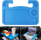 Car Steering Wheel Desk, Travel Car Accessories, Car Stand Trays for Eating, Multipurpose Car Steering Wheel Desk Tray Table(Blue)