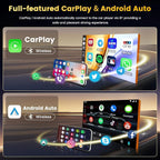 4+64GB Android 15 Car Stereo for Hyundai Sonata 2015-2017 (LHD) Wireless Carplay Android Auto, 9 Inch Incell Touch Screen Car Stereo with GPS, Backup Camera, Bluetooth, FM/RDS, EQ, WiFi, SWC