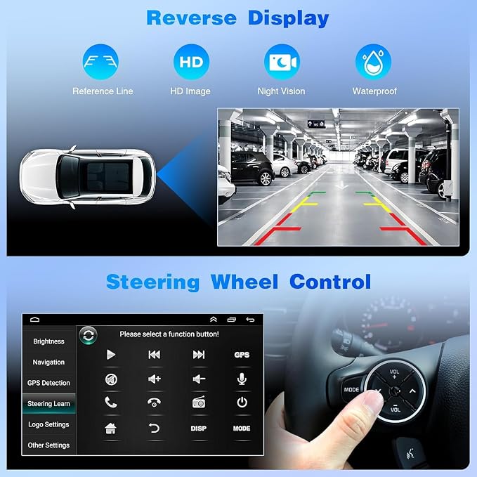 10 inch Upgrade Radio for Nissan Altima 2018-2021 Head Unit with Backup Camera Wireless Carplay Android Stereo for Nissan Altima 2018 2019 2020 2021 Radio Bluetooth GPS Navi FM Mirror Link 2+32G