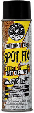Lightning Fast Carpet Spot Cleaner 18 oz Aerosol, Fabric Stain Extractor For Car Carpets, Seats, Floor Mats And Upholstery With Precision Spray Application