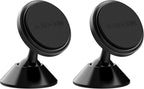 Original Swivel Dash Mount, 360 Degree Swivel with 3M VHB Tape, Cell Phone Holder, Aluminum Stand for Truck Car & Van (Pack of 2)