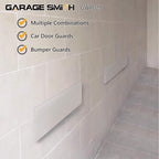 GWP02S Garage Wall Protector Car Door Protectors, Designed in Germany (2, White)