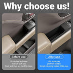 4PCS Door Side Storage Box Compatible with 2022-2026 Chevy Silverado GMC Sierra Door Handle Phone Pocket Tray Insert Organizer Crew Cab Replacement for 2022-2026 Chevy Silverado Accessories