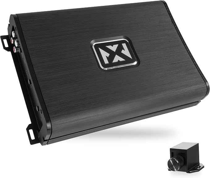 VAD8402 v2 Model 2-Channel Class D Amplifier 1680W Peak, 840W RMS, 2/4-ohm Stable, High/Low Pass X-Over, Bass Boost, for Car/Truck/Marine/UTV/Motorcycle (VAD8402v2)