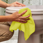 Microfiber Cleaning Cloths (Value Pack of 48) - Size 16 x 16 Inches, Highly Absorbent Cleaning Rags, Lint Free, Reusable and Washable, Microfiber Towels for Cars