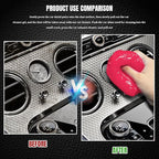 Car Cleaning Gel, Car Cleaning Supplies, Car Cleaning Putty, Universal Car Cleaning Kit Auto Detailing Tools Car Accessories Fit for Automotive, Keyboard, Camera, Printers (Pink, 2PCS)