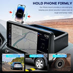 Car Phone Holder Fit for Honda Passport/Pilot 2026 w/Dash Tray Storge Box Organizer-Cell Phone Mount for Passport/Pilot Accessories 12.3inch Touch Screen 360 Degree Rotation (Not fit 14.5 inch)