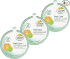 Odor Absorbing Solid Air Freshener and Odor Eliminator, Extra Strength for Home, Fresh Citrus, 8-Ounce, Pack of 3