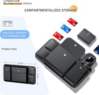 Car Sun Visor Organizer, Auto Consoles Organizer with Sunglasses Storage Box,Multi-Pocket Visor Accessories for Truck, SUV，Hold Card/Pen/Driver's License
