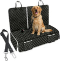 2026 New Dog Car Seat Cover for 2000-2025 2026 Infiniti QX60 QX50 QX55 Q50 Q60 SUV Accessories, Waterproof Pet Back Seat Guard, Non-Slip Pet Bench Rear Seat Protection Cover