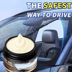 Car Window Oil Film Remover | 50g Anti-Fog Anti-Rain Remover - Auto Glass Cleaner,for Exterior Rearview Marine RV Truck Detailing Garage SUV Van Boat House