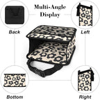 Car Backseat Organizer - Cute Aesthetic Car Storage Bin with Mesh Pocket & Reinforced Base - Universal Fit Hanging Seat Back Accessories for Women (Black)