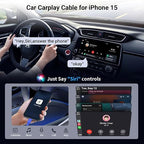 Car CarPlay Cable for iPhone 17, 16, 15 USB C Charger Cord, 2-Pack 3FT USB A to USB C Charging Cable for Apple iPhone 17/17 Pro/Air/16e/16/15 Pro Max/Plus Cord, for iPad Pro/Air,Blue