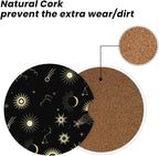 Moon and Star Steering Wheel Cover Car Accessories