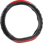 Steering Wheel Cover for Nissan Altima Rogue - Car Steering Wheel Cover for Nissan D Shape(Red-D-Shaped)