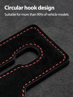 4Pcs Purse Hook Holder for Car Seat, Headrest Hooks for Car Hanging Accessories, Bag Hooks Hanger for Car (Black)
