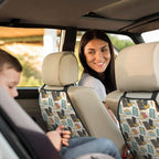 Classroom (3) For Car Seat Back Protector 2 Pack, Kick Mats For Kids And Pets, Backseat Seat Protector Cover For Car, Suv, Truck & Van