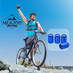 12PCS Tire Valve Stem Caps, Aluminum Alloy Tire Air Caps, Corrosion Resistant Leak-Proof, Universal Wheel Valve Covers for Cars, SUV, Trucks, Bikes, Motorcycles, Bicycles(Blue)