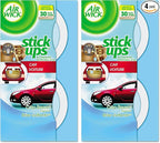 Stick Ups Car Air Freshener, Crisp Breeze, 2ct (Packaging May Vary) (Pack of 2)