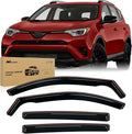 in Channel Rain Guards for Toyota RAV4 2013 2014 2015 2016 2017 2018 Original Window Deflectors, Vent Window Visors-4PCS