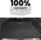 Trunk Mat with 3rd Row Backrest Mat 2021-2026 for Chevrolet Chevy Suburban/GMC Yukon XL (Only Yukon XL, Not Fit Yukon)/Cadillac Escalade ESV (Only Escalade ESV, Not Fit Escalade)