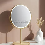4 x Give Em Hell Rear View Mirror Sticker,Affirmation Mirror Stickers,Car Rear View Mirror Decal Accessories,Car Accessories For Women,Water Bottle Laptop Bumper Tumblers Vanity Window Mirror Decal