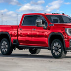 Voron Glass in-Channel Extra Durable Rain Guards for GMC Sierra 2500HD/3500HD 2020-2026 Crew Cab, Window Deflectors, Vent Window Visors, 4 Pieces - 200472