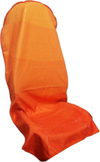 Waterproof Car Seat Cover for Front Seats, Protector for Cars SUVs Trucks, Sweat Towel Seat Covers Bucket for Gym,Workout,Beach,Hiking,Running Swimming(Orange, 1PC)