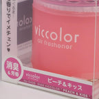 VicColor Gel Based Japanese Under-The-Car Air Refresher/Odor Eliminator Can (Peach & Kiss Scented)
