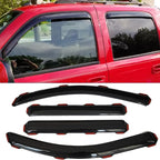 in-Channel Side window visors rain guards Vent Deflectors Compatible with Chevrolet Tahoe/GMC Yukon/Cadillac Escalade 2015-2020, Vent Deflector Window Rain Guard Sun Shade Visors, Car Accessories 4PCS