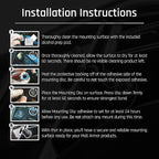 MobNetic Icon Car Phone Mount, Magnetic Phone Holder for Car w/ 90lb Pull Force, 90º Tilt & 360º Rotation, Aluminum Build, Compatibility for iPhone & Android (Obsidian Black)