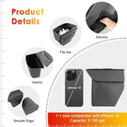 for RAV4 Trash Can for 2026 Toyota RAV4 Small Car Trash Bin for 6th Gen RAV 4 Driver Side Front Door Pocket Trash Garbage Bin w/Lid for 2026 Toyota RAV4 Accessories