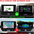 Car Phone Holder for 2019-2025 Toyota RAV4 Accessories 7/8-inch | Strong Magnetic Cell Phone Mount for Magsafe iPhone, 360° Hands-Free No Air Vent Blockage One-Hand Operation Stable Stand