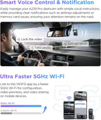 VIOFO A229 Pro 3 Channel 4K HDR Dash Cam, Dual STARVIS 2 Sensors IMX678 & IMX675, 4K+2K+1080P Front Inside and Rear Triple Car Camera, 5GHz WiFi GPS, Voice Control, 24H Parking Mode