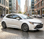 2019-2026 Tape-on Rain Guards for Toyota Corolla Hatchback Side Window Deflector Visors SE Nightshade XSE Durable Tinted Vent Shade 2020 2021 2022 2023 2024 2025