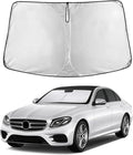 Windshield Sunshade Compatible for Mercedes-Benz E-Class 2010-2014 2015 2016, Sun Visor for Front Windshield & Window Sun Shade Cover, UV Heat Blocker & Protector, Car Accessories