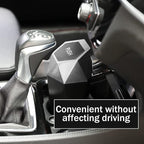 Car Trash Can with Lid, Easy to Clean, Diamond Design Small Automatic Portable Trash Can, Used in Car Home Office Interior Accessories, 2PCS(Silver)