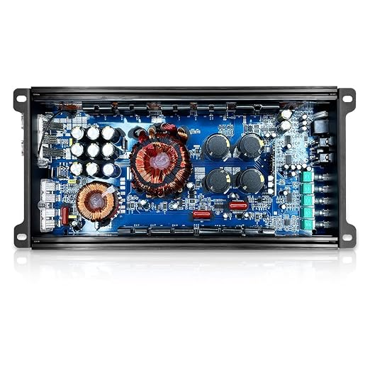 CT Sounds CT-1000.1D Compact Class D Car Audio Monoblock Amplifier, 1000 Watts RMS