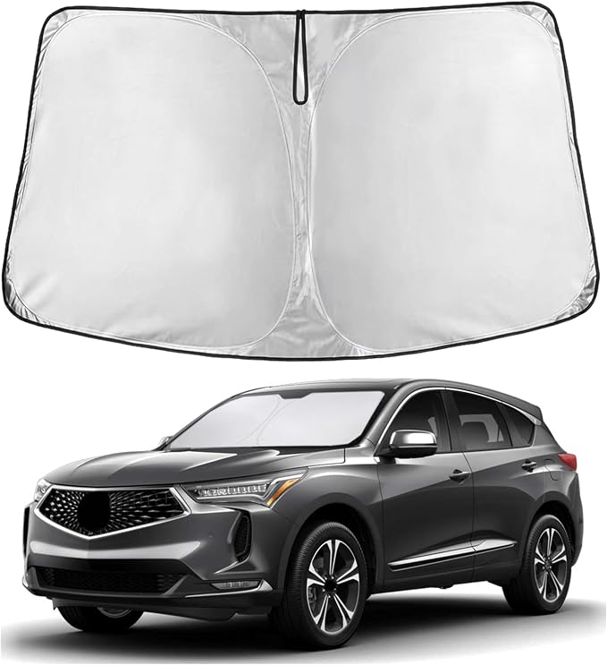 Windshield Sunshade Compatible for Acura RDX 2019-2024 2025 2026, Sun Visor for Front Windshield & Window Sun Shade Cover, UV Heat Blocker & Protector, Car Accessories