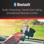 XRM69BT Single DIN Car Stereo Bluetooth & AM/FM Radio | Hands-free Bluetooth calling & music streaming, push to talk voice assistant, USB playback & charging
