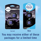 AUTO Air Freshener, Odor-Fighting Automotive Vent Clip, Lush Scent, 8 Count